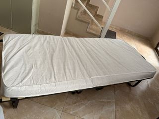 Cama plegable 90x190cm con colchón