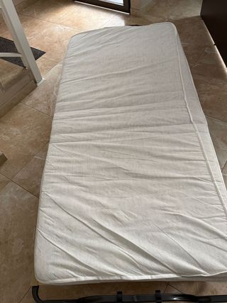 Cama plegable 90x190cm con colchón
