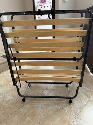 Cama plegable 90x190cm con colchón