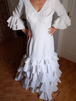 Traje de flamenca 