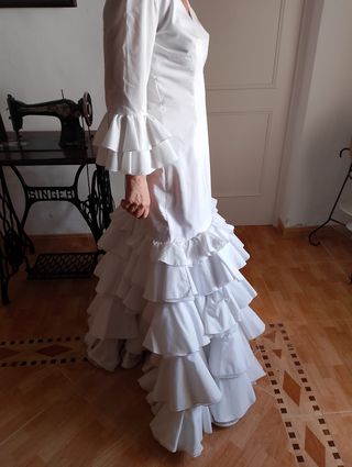 Traje de flamenca 