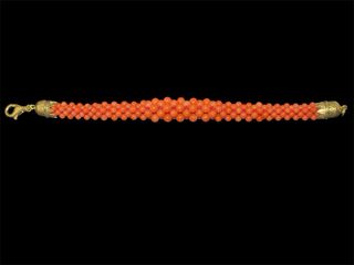 Bracciale argento tessito a mano