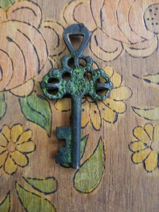 Candado antiguo Asiático .