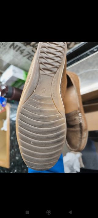 Mocasines ante marrón