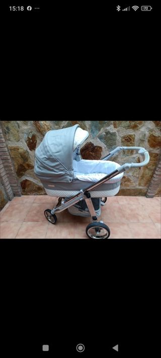 Bebecar Pop Classic XL polipiel.capazo y silla