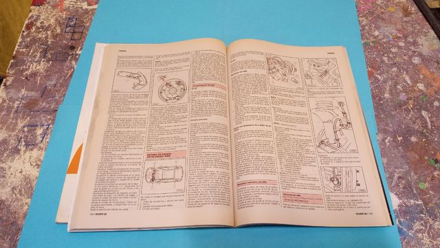 Manuales taller Fiat Tempra'95 y Rover 25