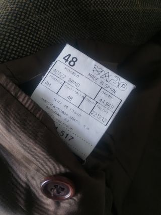 Chaqueta Javier Sobrino Sevilla Talla 48