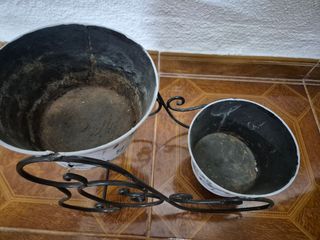 Macetero forja