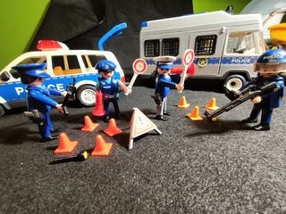 Playmobil Policía: Vehículos y Figuras