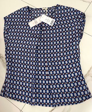 Camicia Oltre tg S - Blu a Pois