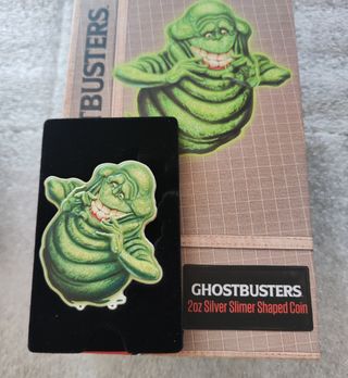 Moneda plata Cazafantasmas 2oz