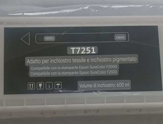 Cartuccia T7251 per Tessile