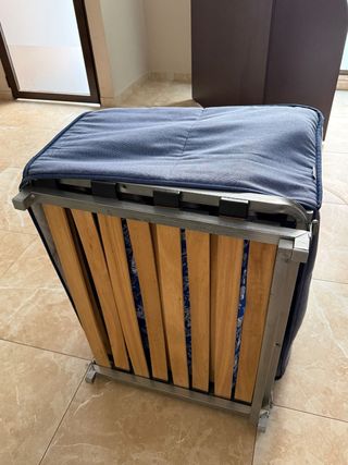 Cama plegable 80x190cm - Plegable