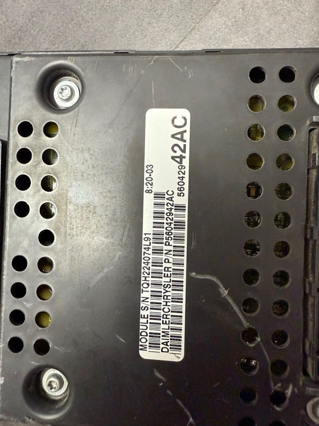 BCU caja fusibles jeep grand cherokee wj