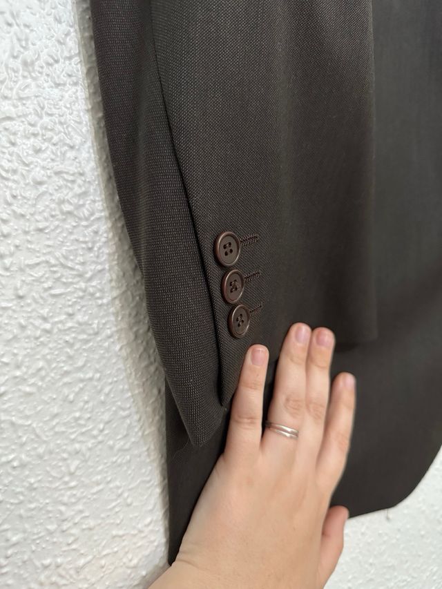 Traje marrón hombre - Talla XXXL