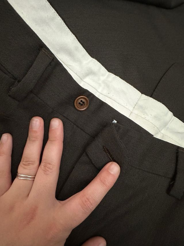 Traje marrón hombre - Talla XXXL