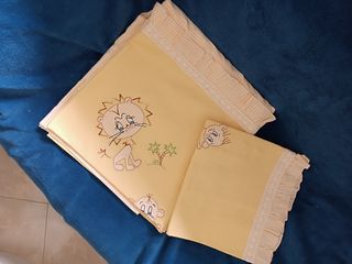 Completo lettino giallo