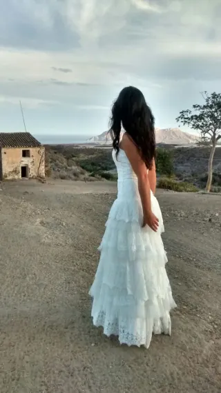 Vestido novia talla 36 de Gema Nicolás