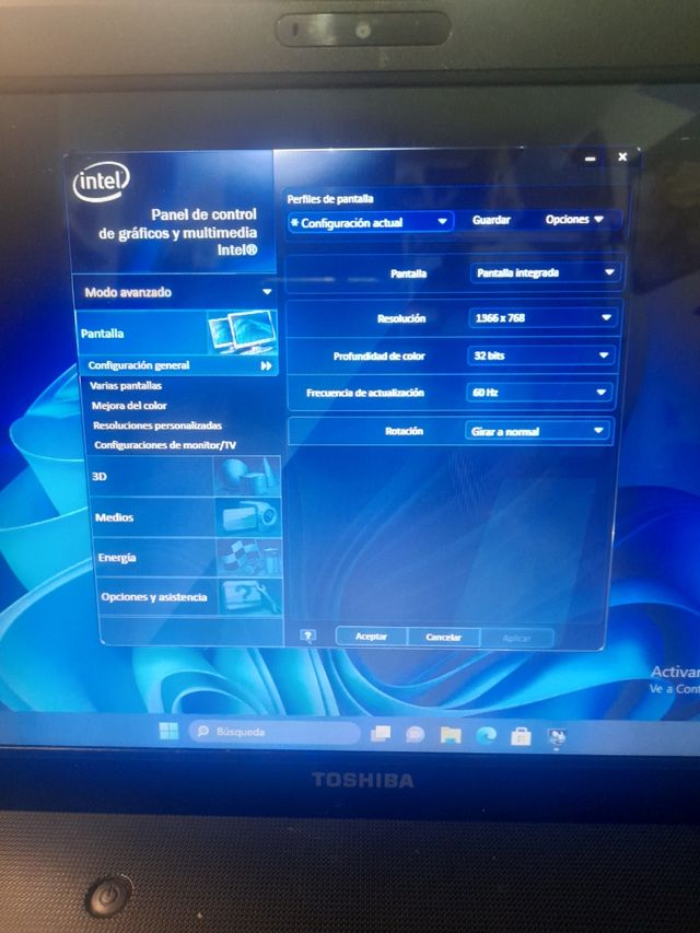Computer portatile Toshiba Windows 11 Pro