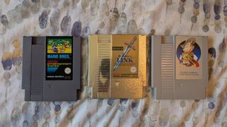 Consola Nintendo NES con MARIO BROS y ZELDA II !!!