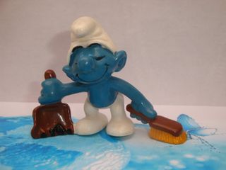 Puffi Puffo Scopa Paletta 20189 Dustpan varian.3A