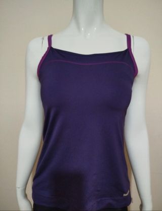 Canotta Reebok sportiva viola