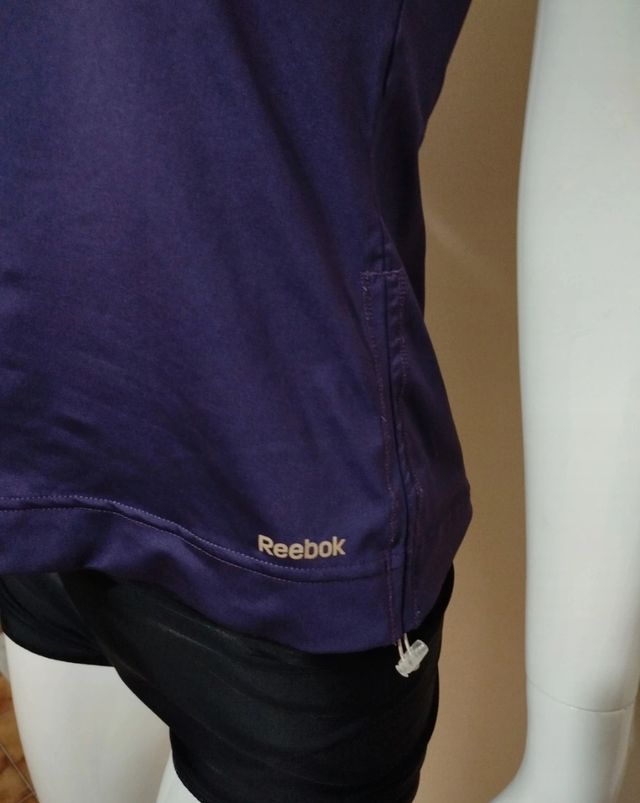 Canotta Reebok sportiva viola