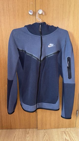 Sudadera Nike Tech Fleece azul-negra