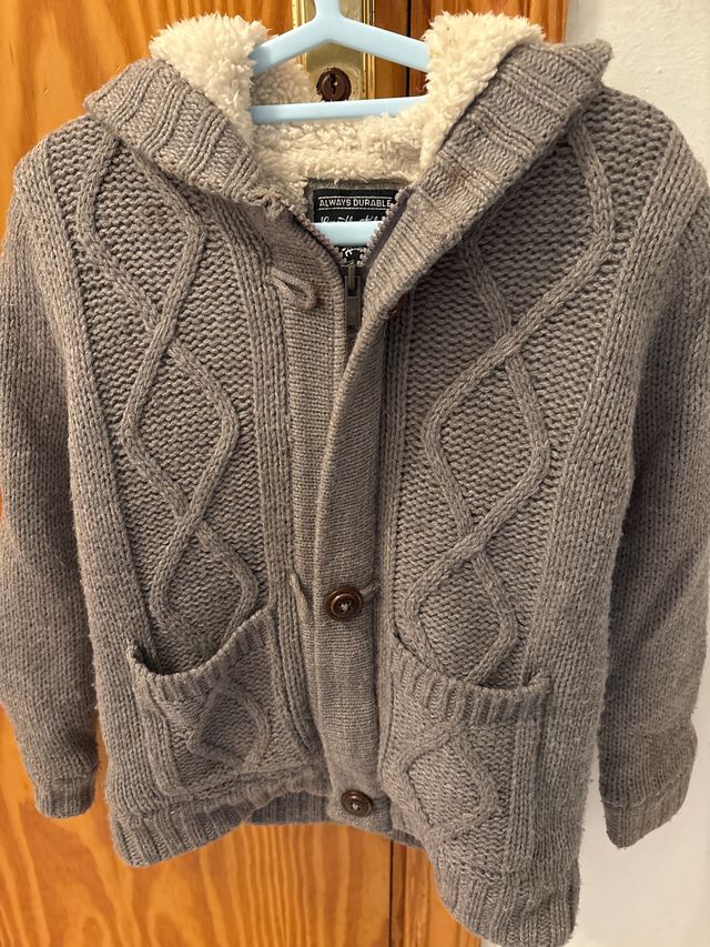 Chaqueta borriguito niño Palomino talla 7 años