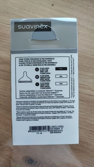 SUAVINEX BIBERON SX Pro Flujo Lento