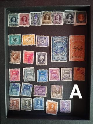 Francobolli marche da bollo + varie in descrizione