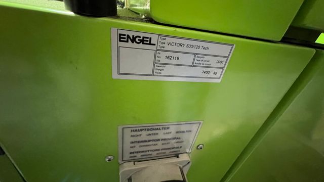 Inyectora plástico ENGEL VC 500/120 Tech. 2006