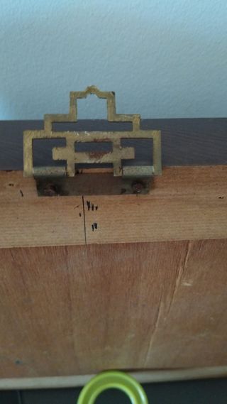 Cuadro chino artesano con nácar y conchas