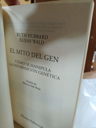 El mito del gen cómo se manipula la información ge