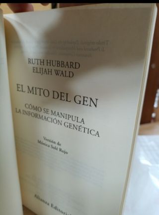 El mito del gen cómo se manipula la información ge