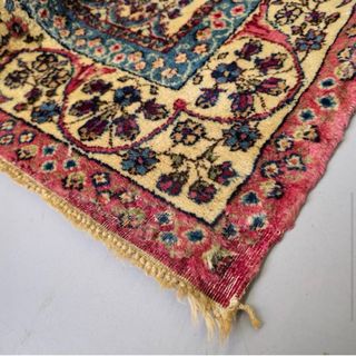 Alfombra oriental multicolor, de pasillo