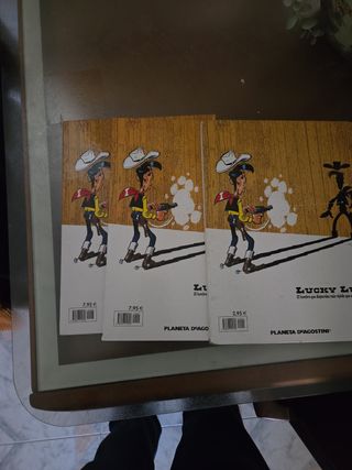 Lucky luke , lote comics , 1,2,3