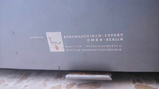 Máquina escribir Óptima M14 Antigua