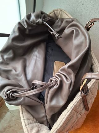Bolso tote Zara beige