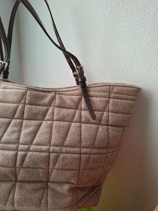 Bolso tote Zara beige