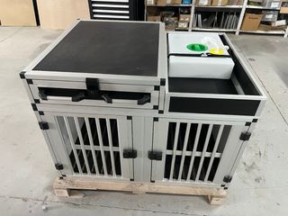 Caja transporte perros AXESDOG doble