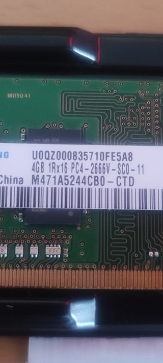 4GB RAM DDR4 2666 SoDimm Samsung 