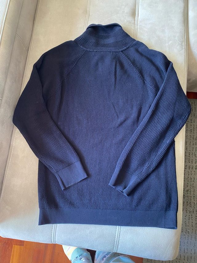 Jersey hombre Zara azul