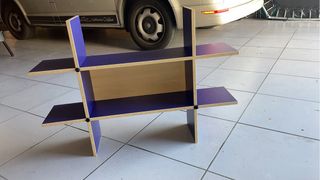 Estantería azul IKEA