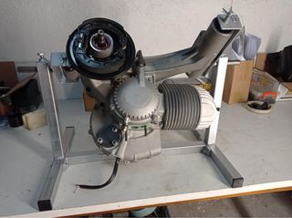 Cavalletto motore vespa girevole