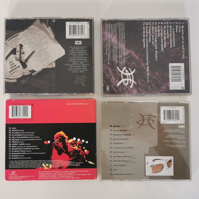 CD's Heroes del silencio