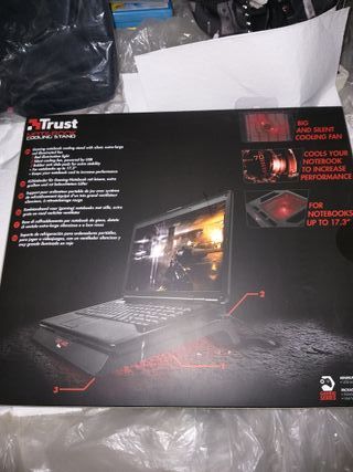 Trust GXT 220 Base di Raffreddamento per Laptop, d