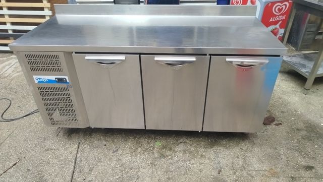 Banco frigo inox 3 sportelli