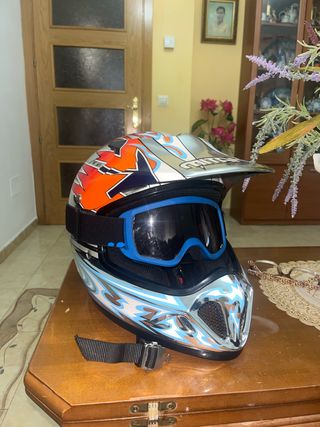 Vendo casco enduro