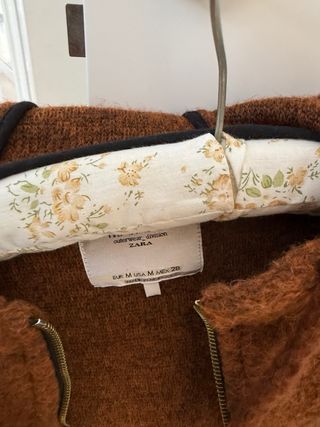 Abrigo viral zara talla M